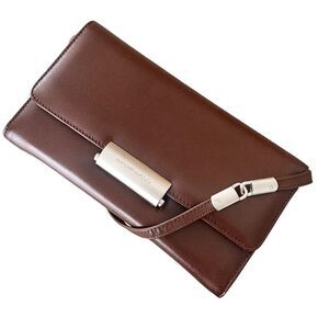 Mandarina Duck Textured Leather Crossbody Bag